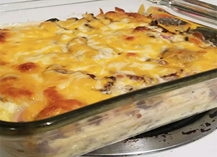 365-Low-Carb Bacon Cheeseburger Casserole