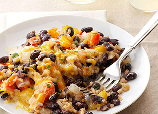 474-Black Beans with Bell Peppers and Rice