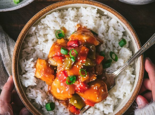 Dump-and-Bake Sweet & Sour Chicken